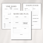 visiebord - Motivatieplan - dagplanner ADHD - Autisme