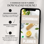Schoonmaakplanner Canva - NL en ENG - Afbeelding 4