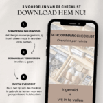 Schoonmaak checklist Huishouden - Canva - NL - Afvinklijst - Afbeelding 3