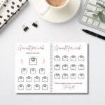 Gewicht bijhouden tracker - Afvallen - Afslanken boekje bijhouden