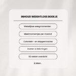 Bijhouden Afvallen Gewichtsverlies - Weight Loss Planner Tracker Journal