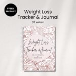 Weight Loss Tracker Journal NL - Afvaldagboek - Eetdagboek - Templatory - Calorieën Teller