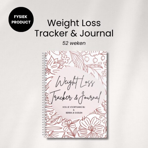 Weight Loss Tracker Journal NL - Afvaldagboek - Eetdagboek - Templatory - Calorieën Teller