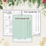 Kerstcadeau lijst - kerst cadeautjes lijst - Gift Planner
